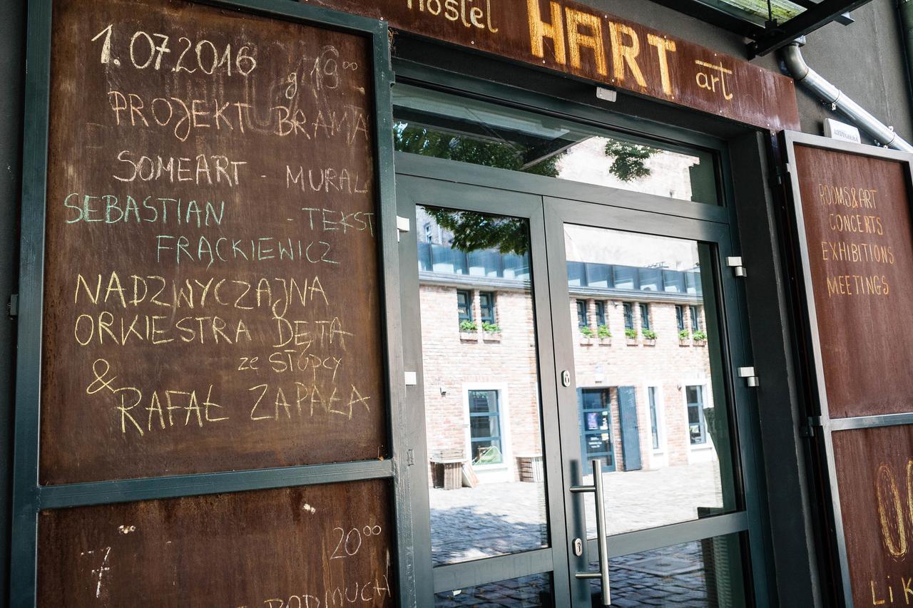 Hart Hostel & Art Gallery Wrocław Exterior foto